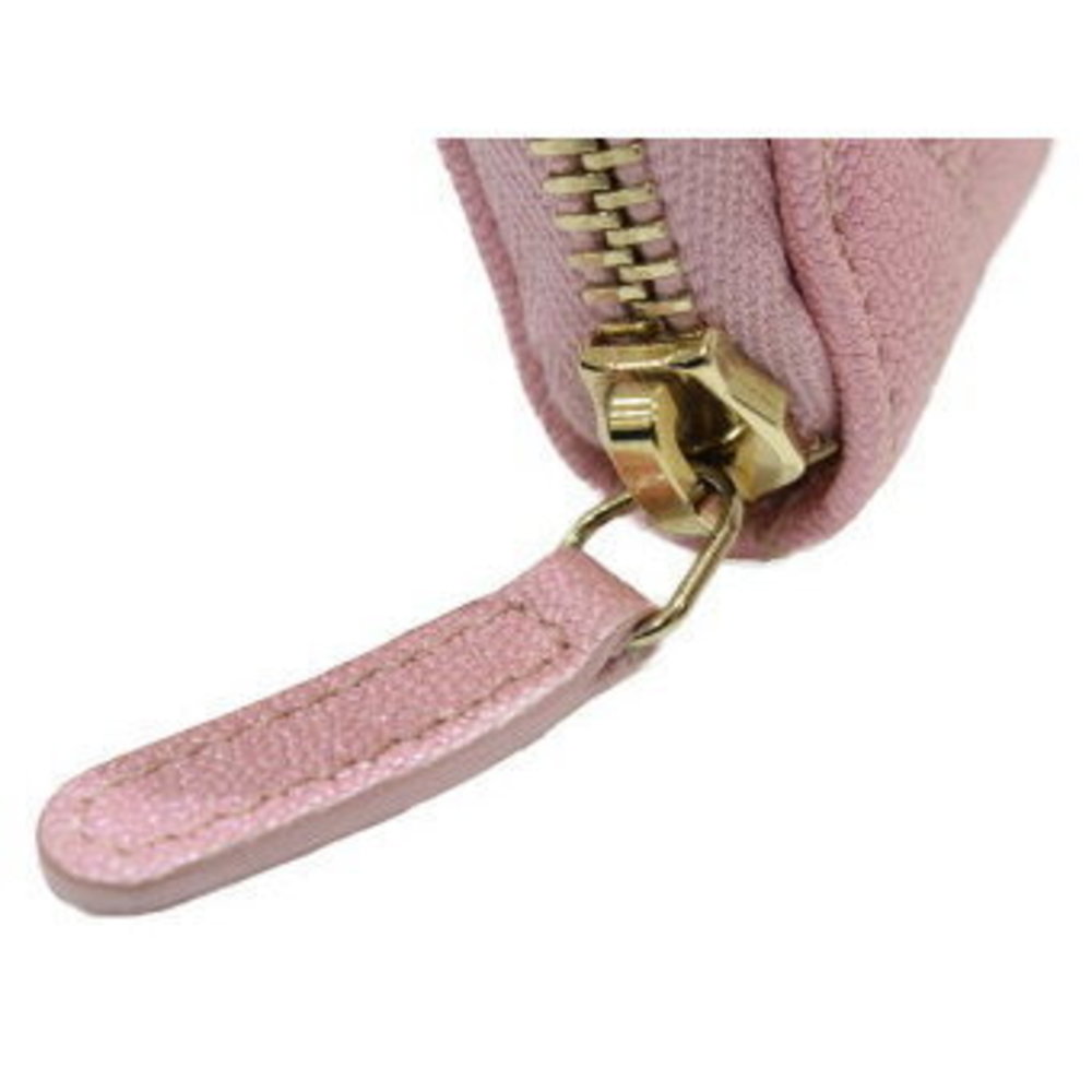 Chanel Long Wallet Caviar skin Pink Spring Summer - Picture 9 of 11